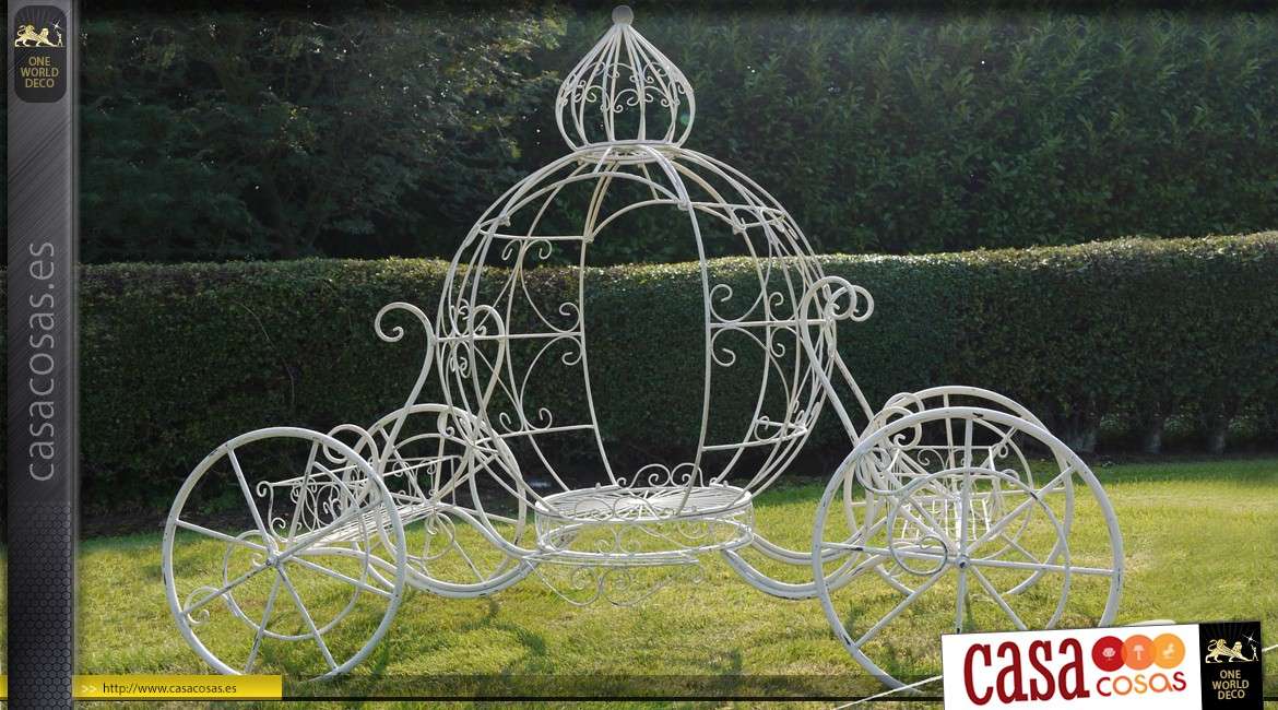 Encantador sostenedor de la planta: The Cinderella Carriage