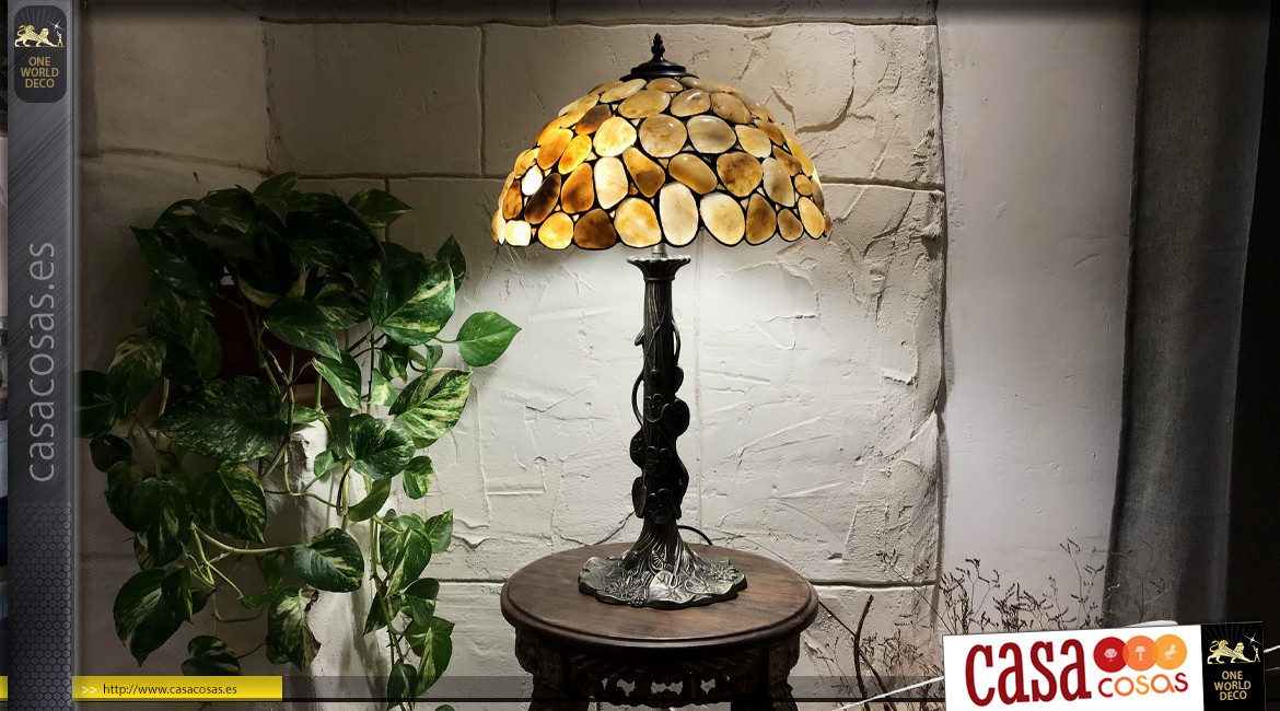 Lámpara estilo Tiffany, Maison de Vasselot, 68cm / Ø40cm