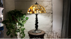 Lámpara estilo Tiffany, Maison de Vasselot, 68cm / Ø40cm