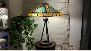 Lámpara Tiffany, Maison Caffarelli, 73cm / Ø43,5cm