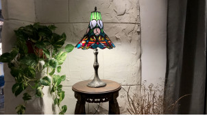 Lámpara Tiffany, Manoir de Suzannet, 63cm / Ø33,5cm