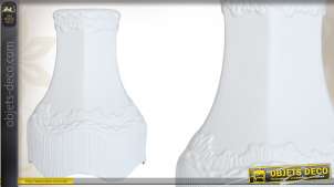 Pantalla de decoración de cerámica blanca