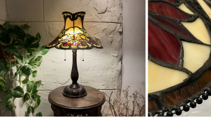 Lámpara Tiffany, Manoir de Castellane, 66cm / Ø41cm