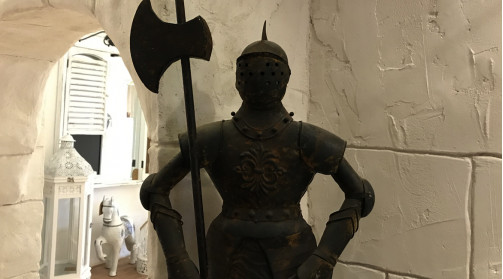 Armadura medieval de caballero 89 cm